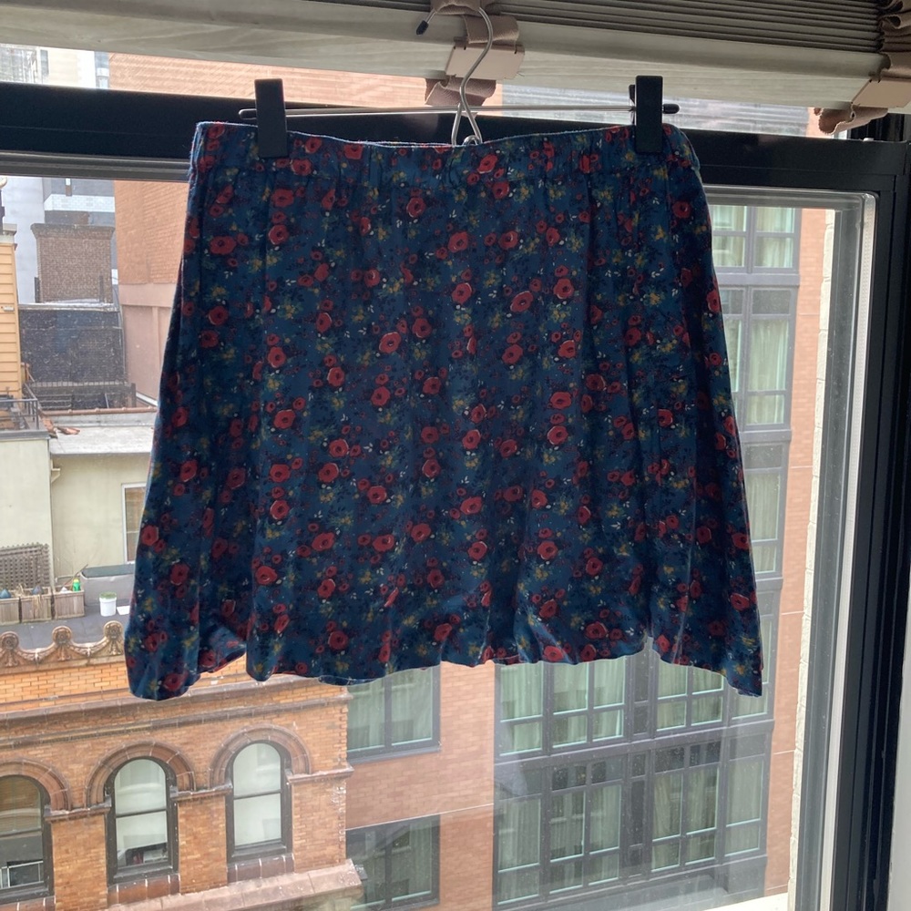 Silence + Noise Floral Mini Skirt.